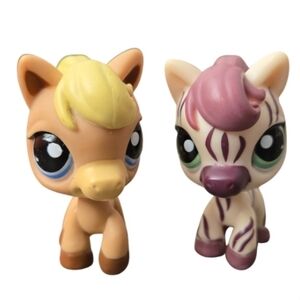Littlest Pet Shop Horse & Zebra
